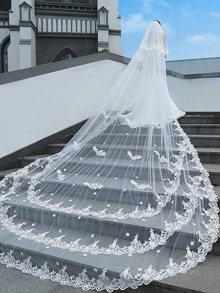 Luxury Wedding Veils Long 5 Meter